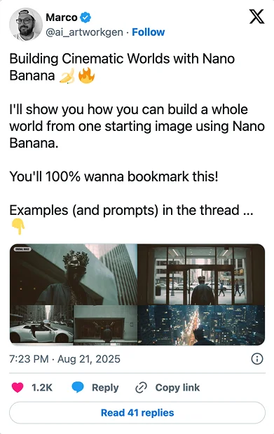 Great results with Nano Banana